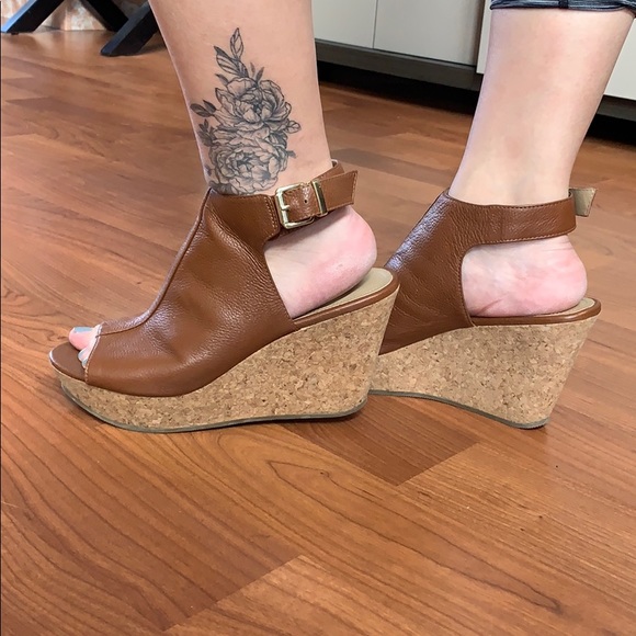 Leather Wedges - Picture 3 of 6